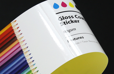 Gloss Coated Stickers